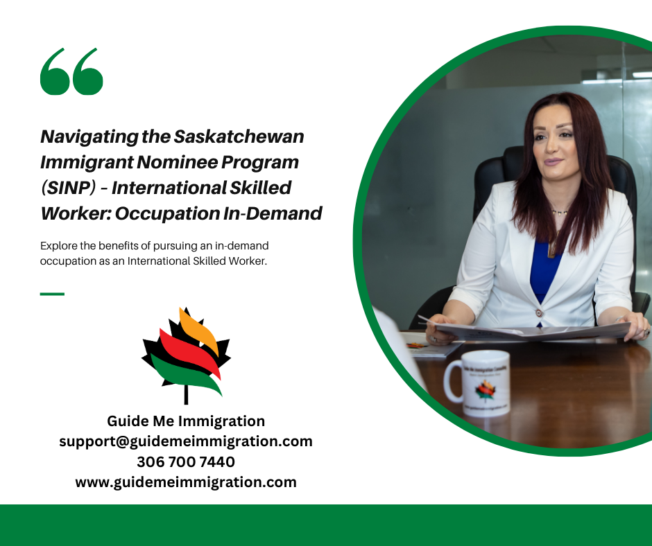 SINP for International Skilled Worker Canada