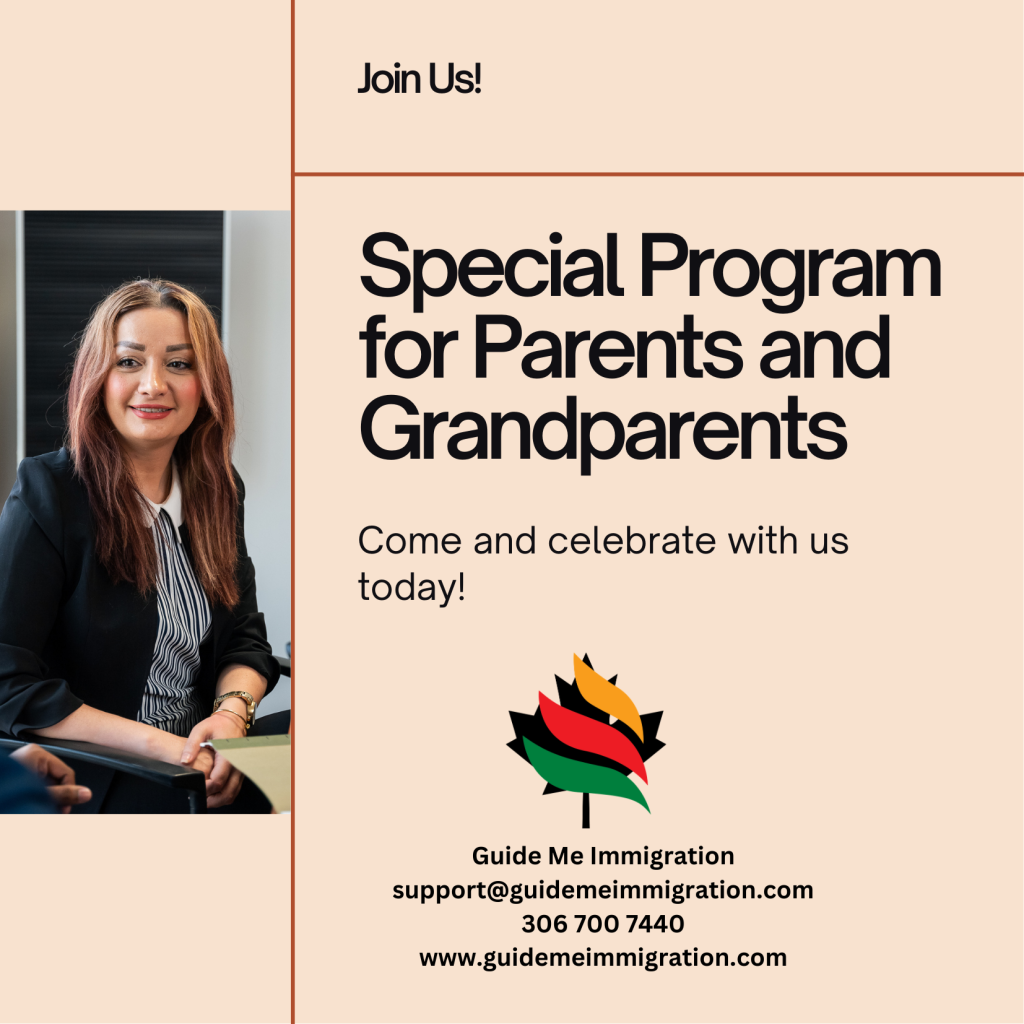 Special Program for Parents and Grandparents Canada
