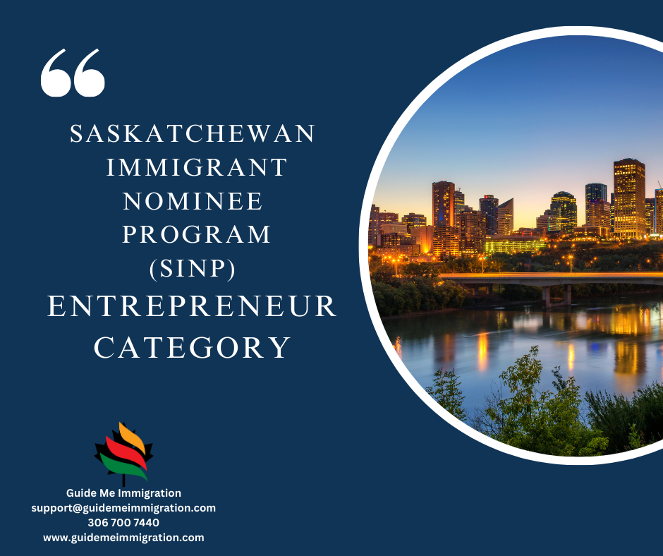 SINP for Entrepreneurs Canada