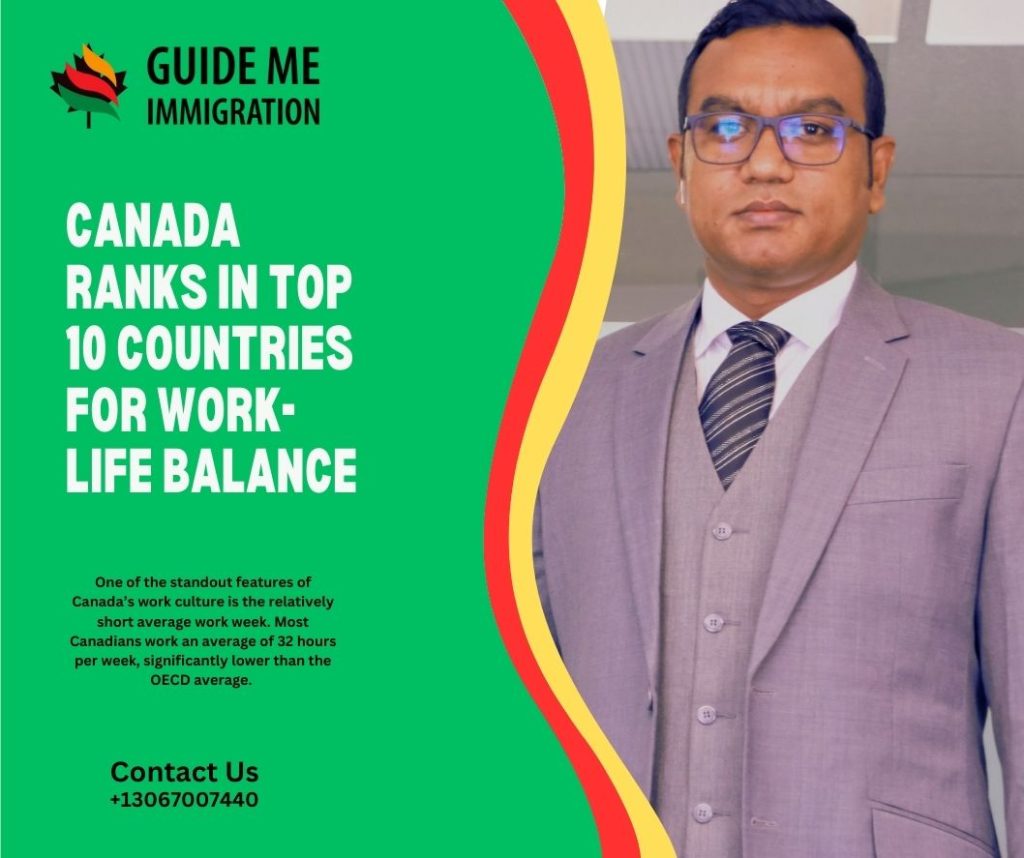 Canada Tops Work-life balance